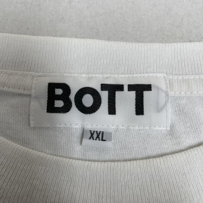 古着 USED Tシャツ 半袖 BoTT ボット 半袖 Tシャツ Shirt サラ Sara プリント クルーネック シャツ カットソー 211bott05 XXL  X ロゴ、文字 X プリント 白 / ホワイト / white メンズ USED 古着 中古 50139744
