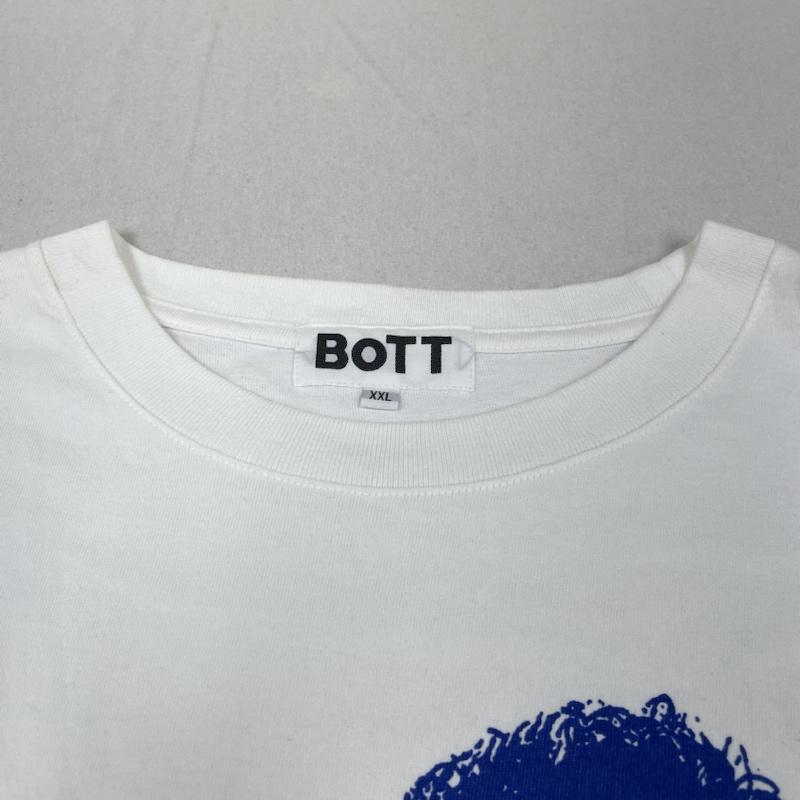 古着 USED Tシャツ 半袖 BoTT ボット 半袖 Tシャツ Shirt サラ Sara プリント クルーネック シャツ カットソー 211bott05 XXL  X ロゴ、文字 X プリント 白 / ホワイト / white メンズ USED 古着 中古 50139744