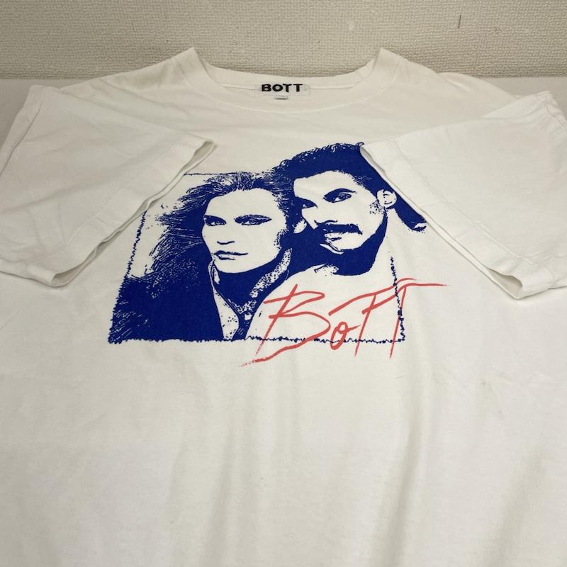 古着 USED Tシャツ 半袖 BoTT ボット 半袖 Tシャツ Shirt サラ Sara プリント クルーネック シャツ カットソー 211bott05 XXL  X ロゴ、文字 X プリント 白 / ホワイト / white メンズ USED 古着 中古 50139744