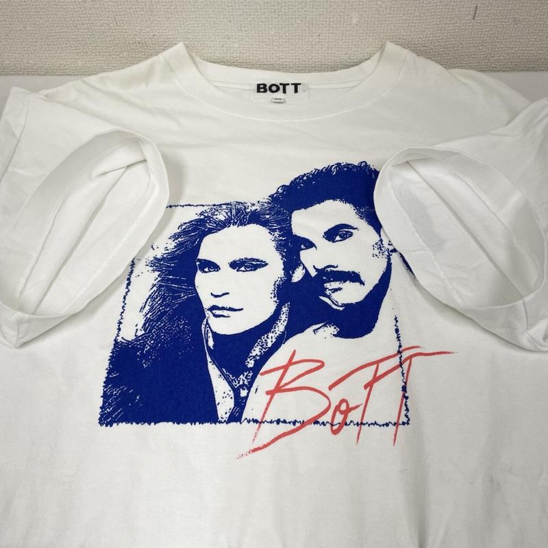 古着 USED Tシャツ 半袖 BoTT ボット 半袖 Tシャツ Shirt サラ Sara プリント クルーネック シャツ カットソー 211bott05 XXL  X ロゴ、文字 X プリント 白 / ホワイト / white メンズ USED 古着 中古 50139744