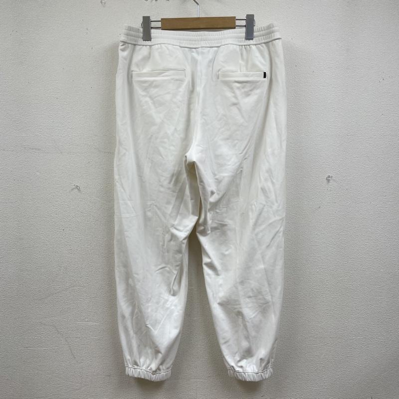 ダイワ DAIWA パンツ ワークパンツ、ペインターパンツ DAIWA PIER39 テック フレックス ジャージー パンツ BP-53023W L ロゴ、文字 X 刺繍 白 / ホワイト / white メンズ USED 古着 中古 50139790