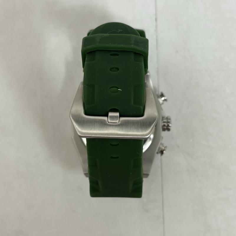 アルファ インダストリー Alpha Industries 腕時計 アナログ（クォーツ式） 腕時計 AL-502M-02 ミリタリーウオッチ ラバー 迷彩 - 緑 / グリーン / green メンズ USED 古着 中古 50139798