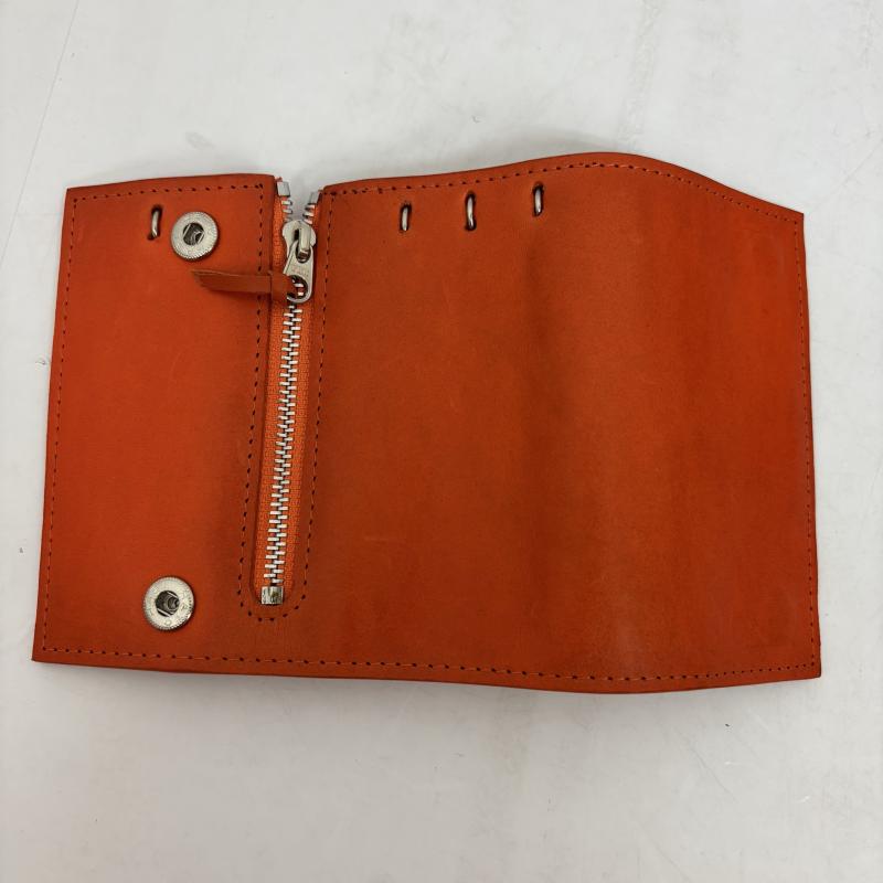 レザー レザー ファッション小物 ファッション小物 キーケース レザー タンニンなめし PELLE CONCIATA AL VEGETALE IN TOSCANA 橙 / オレンジ / orange メンズ USED 古着 中古 50139816