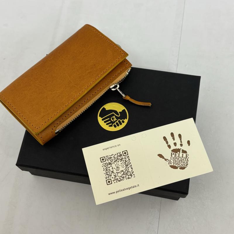 レザー レザー ファッション小物 ファッション小物 キーケース レザー タンニンなめし PELLE CONCIATA AL VEGETALE IN TOSCANA 茶 / ブラウン / brown メンズ USED 古着 中古 50139817