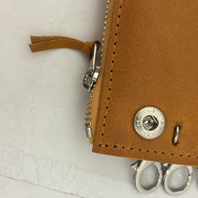 レザー レザー ファッション小物 ファッション小物 キーケース レザー タンニンなめし PELLE CONCIATA AL VEGETALE IN TOSCANA 茶 / ブラウン / brown メンズ USED 古着 中古 50139817