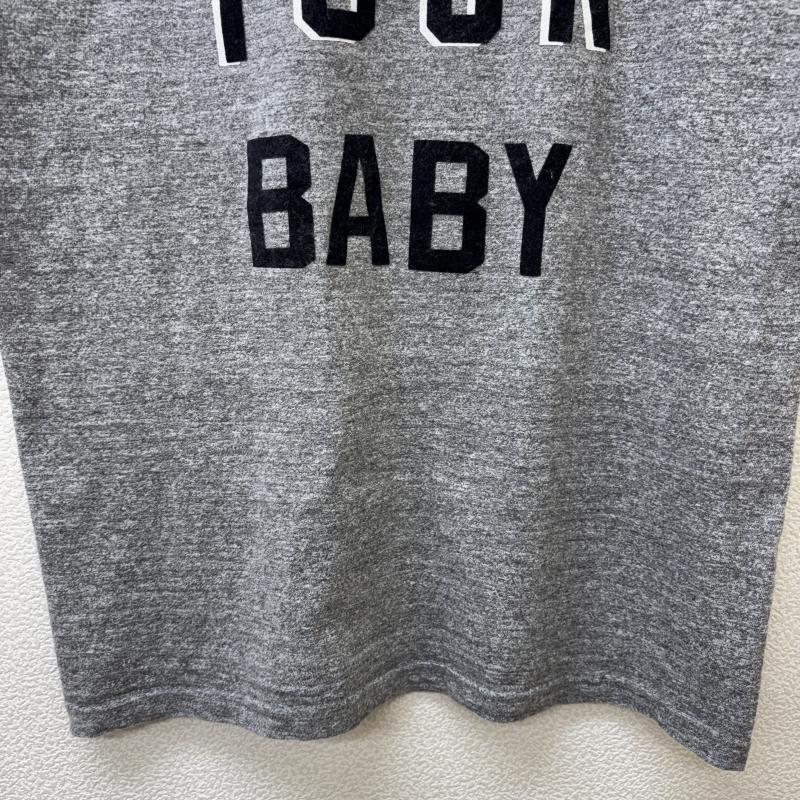 スクリーンスターズ SCREEN STARS Tシャツ 半袖 フェルトロゴ プリント クルーネック 半袖 霜降り Tシャツ 灰色 グレー M 灰 / グレー / gray メンズ USED 古着 中古 50139862