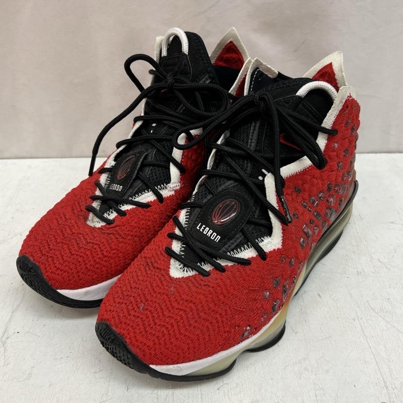ナイキ NIKE スニーカー スニーカー BQ3177-601 LEBRON 17 UPTEMPO レブロン アップテンポ 26.0cm 赤 / レッド / red メンズ USED 古着 中古 50139882
