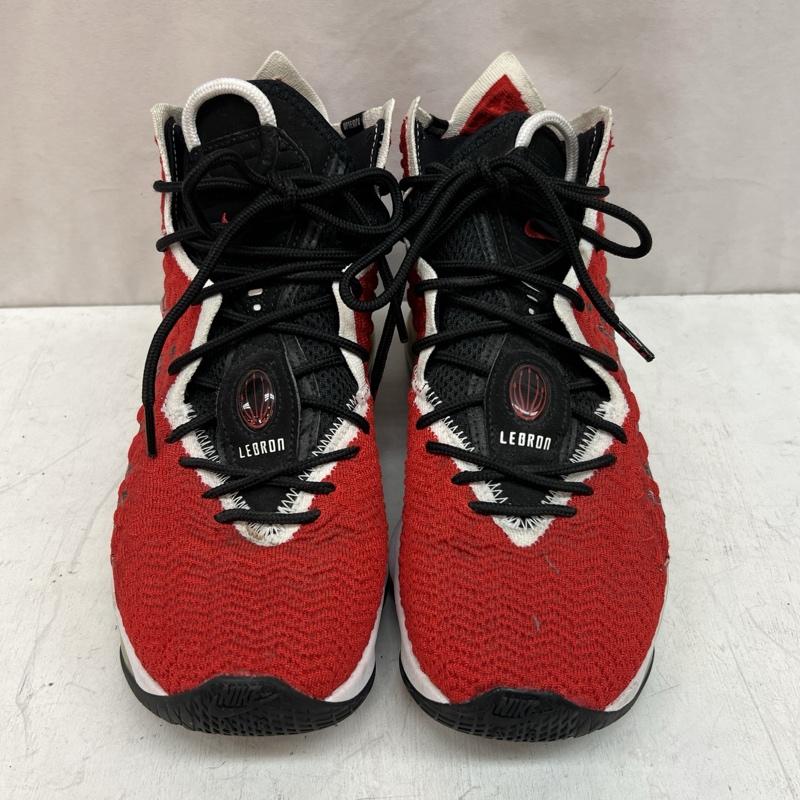 ナイキ NIKE スニーカー スニーカー BQ3177-601 LEBRON 17 UPTEMPO レブロン アップテンポ 26.0cm 赤 / レッド / red メンズ USED 古着 中古 50139882