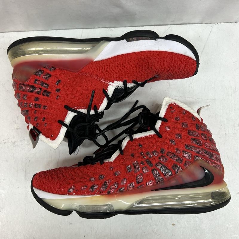 ナイキ NIKE スニーカー スニーカー BQ3177-601 LEBRON 17 UPTEMPO レブロン アップテンポ 26.0cm 赤 / レッド / red メンズ USED 古着 中古 50139882