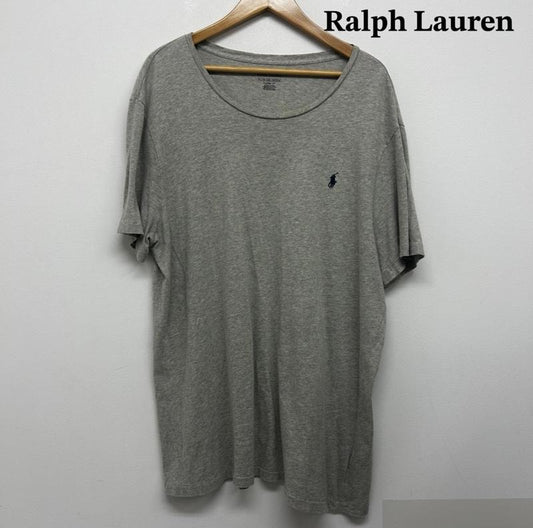 ラルフローレン RALPHLAUREN Tシャツ 半袖 RALPHLAUREN ラルフローレン 半袖 Tシャツ ワンポイント XL ワンポイント 灰 / グレー / gray メンズ USED 古着 中古 50139894