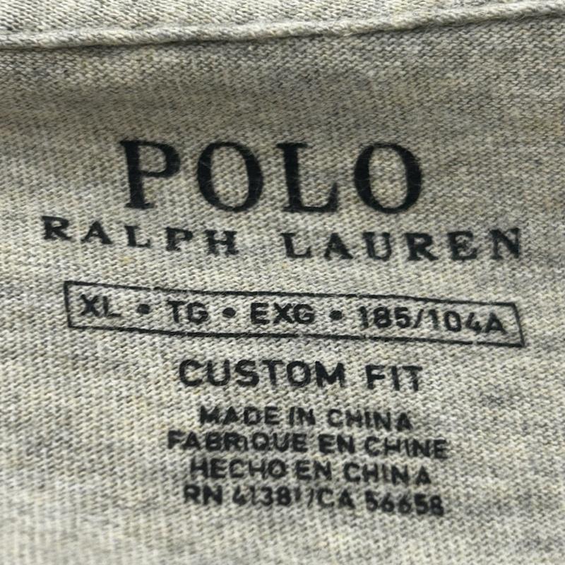 ラルフローレン RALPHLAUREN Tシャツ 半袖 RALPHLAUREN ラルフローレン 半袖 Tシャツ ワンポイント XL ワンポイント 灰 / グレー / gray メンズ USED 古着 中古 50139894