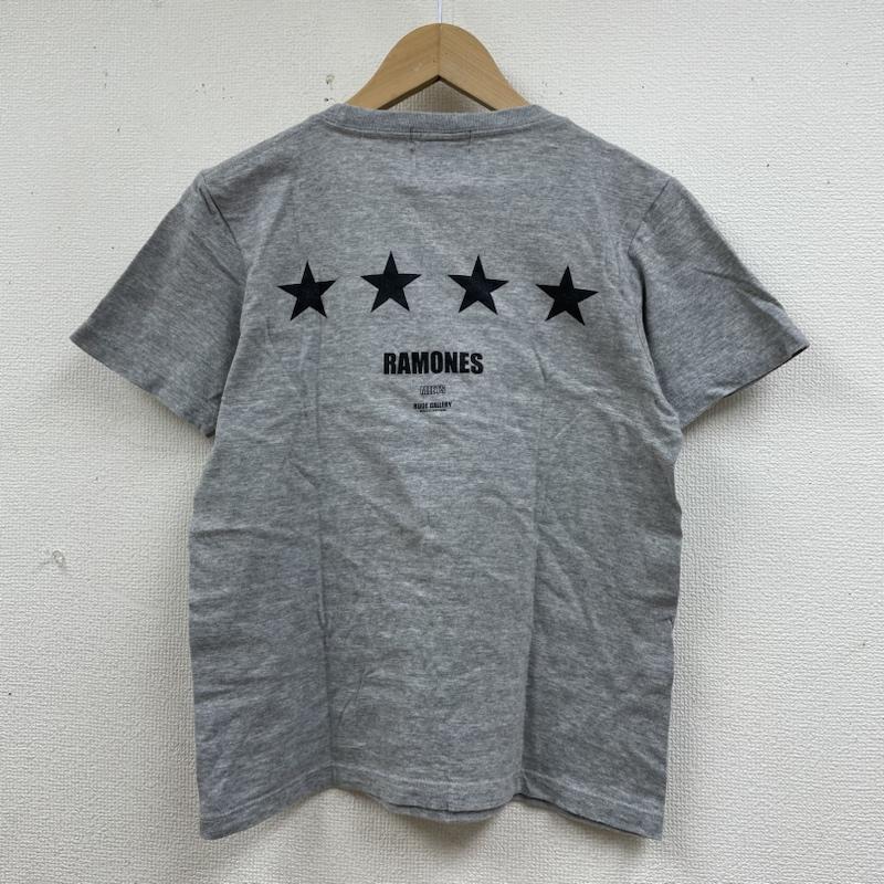 ルードギャラリー RUDE GALLERY Tシャツ 半袖 ramones 半袖 Tシャツ バンドT 子供服 XS ロゴ、文字 X プリント 灰 / グレー / gray ボーイズ USED 古着 中古 50139921