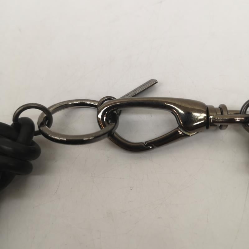 ジュンヤワタナベコムデギャルソン JUNYA WATANABE COMME des GARCONS アクセサリー ネックレス、ペンダント 編み込み ラバー ネックレス - 黒 / ブラック / black メンズ USED 古着 中古 50139935