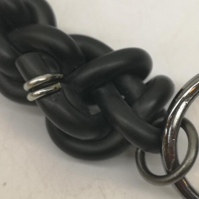 ジュンヤワタナベコムデギャルソン JUNYA WATANABE COMME des GARCONS アクセサリー ネックレス、ペンダント 編み込み ラバー ネックレス - 黒 / ブラック / black メンズ USED 古着 中古 50139935