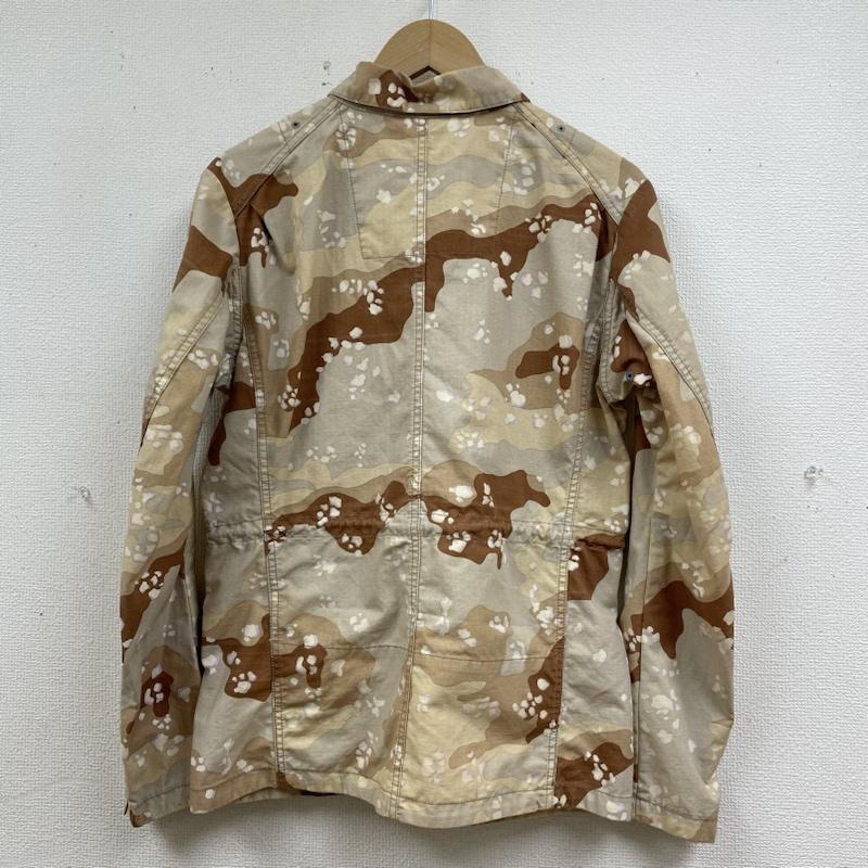 ノンネイティブ nonnative ジャケット、上着 ジャンパー、ブルゾン サファリ ミリタリー ジャケット 日本製 総柄 カモフラージュ 迷彩 隠しボタン ブルゾン 長袖シャツ 1 カモフラージュ柄・迷彩 ベージュ / ベージュ / beige X 茶 / ブラウン / brown メンズ USED 古着 中古 50139981