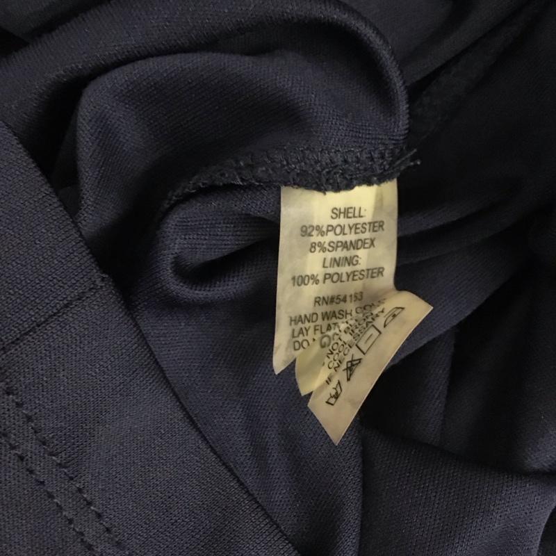 カルバン・クライン Calvin Klein ワンピース ひざ丈スカート 無地 紺 / ネイビー /  レディース USED 古着 中古 10148429