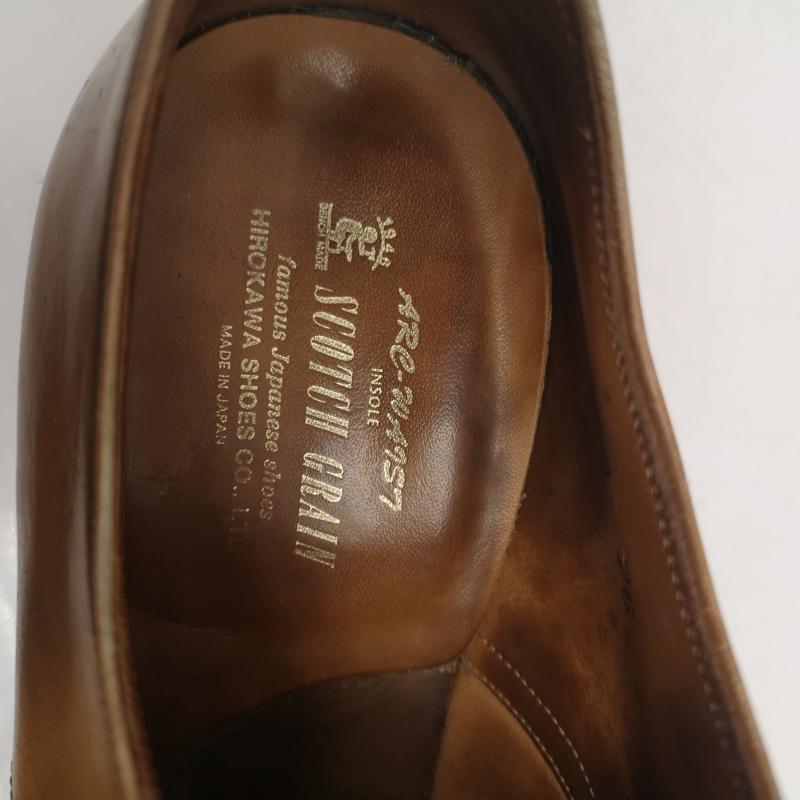 スコッチグレイン SCOTCH GRAIN 革靴 革靴 259 Uチップ レザ－ シューズ 革靴 26.0cm 茶 / ブラウン / brown メンズ USED 古着 中古 50140051