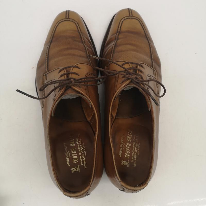 スコッチグレイン SCOTCH GRAIN 革靴 革靴 259 Uチップ レザ－ シューズ 革靴 26.0cm 茶 / ブラウン / brown メンズ USED 古着 中古 50140051