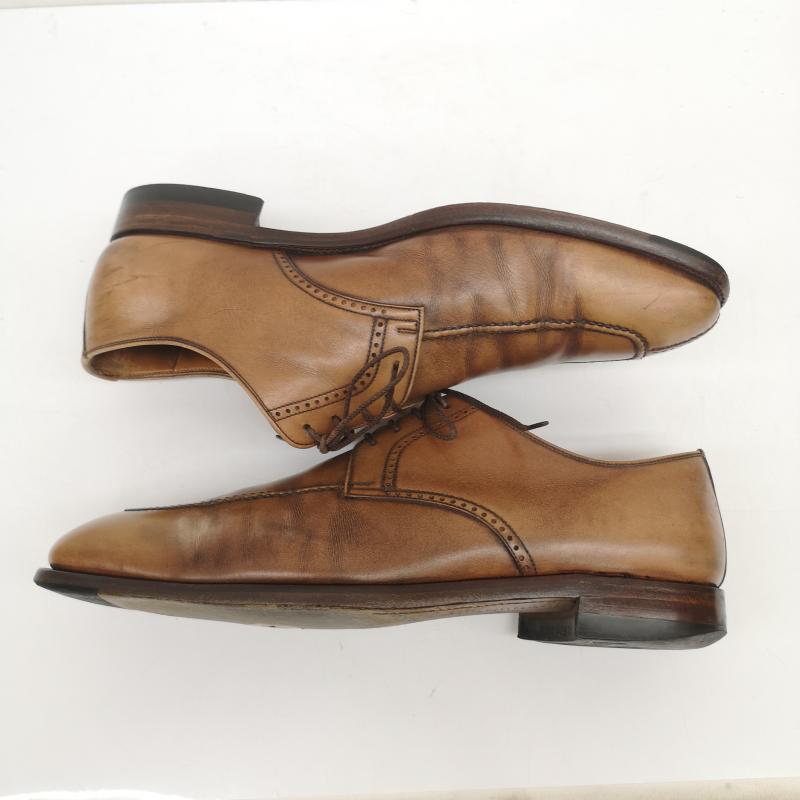 スコッチグレイン SCOTCH GRAIN 革靴 革靴 259 Uチップ レザ－ シューズ 革靴 26.0cm 茶 / ブラウン / brown メンズ USED 古着 中古 50140051
