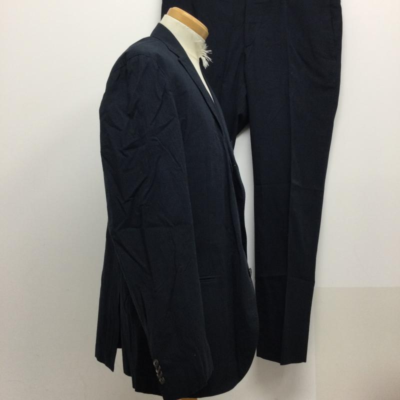 ボリオリ BOGLIOLI セットアップ セットアップ BOGLBOGL N2182E　セットアップ　コットン LL チェック 紺 / ネイビー / navy メンズ USED 古着 中古 50140063
