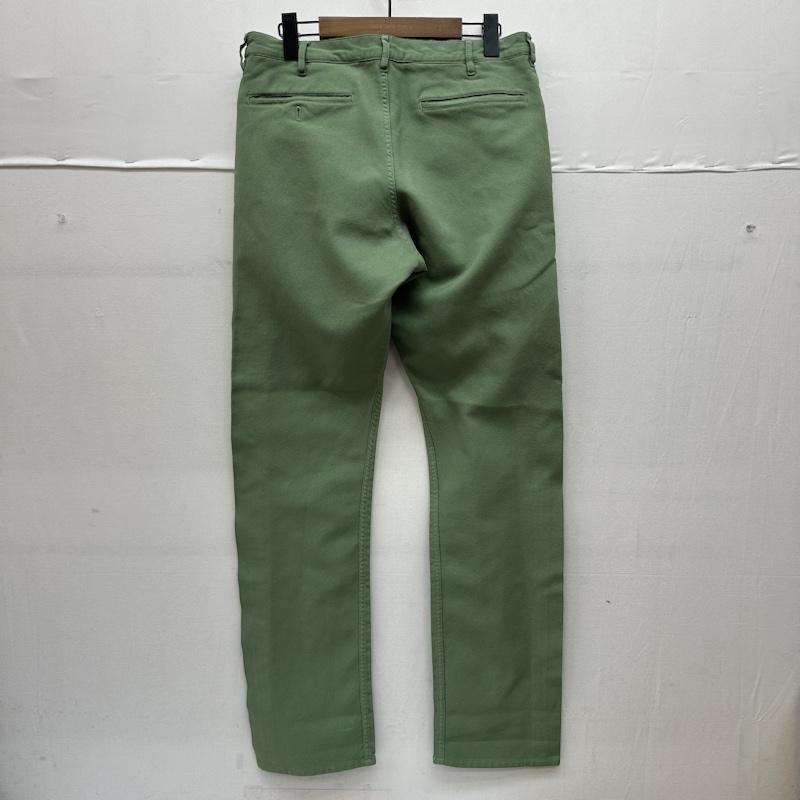 コムデギャルソンオムドゥ COMME des GARCONS HOMME DEUX パンツ チノパン 16SS ストレート チノ パンツ DQ-P052 AD2015 M 緑 / グリーン / green メンズ USED 古着 中古 50140073