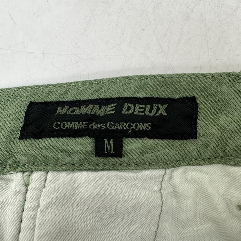 コムデギャルソンオムドゥ COMME des GARCONS HOMME DEUX パンツ チノパン 16SS ストレート チノ パンツ DQ-P052 AD2015 M 緑 / グリーン / green メンズ USED 古着 中古 50140073
