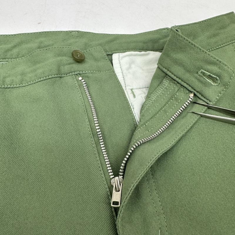 コムデギャルソンオムドゥ COMME des GARCONS HOMME DEUX パンツ チノパン 16SS ストレート チノ パンツ DQ-P052 AD2015 M 緑 / グリーン / green メンズ USED 古着 中古 50140073