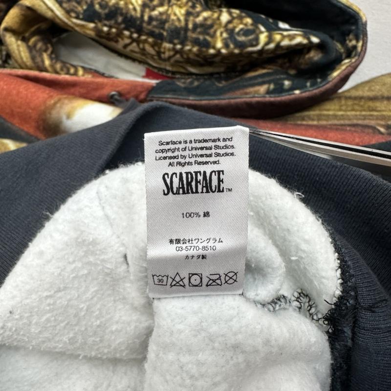 シュプリーム Supreme パーカー 長袖 17AW Scarface the World is Yours Hooded Sweatshirt 総柄 スウェット パーカー M マルチカラー / マルチカラー / multicolor メンズ USED 古着 中古 50140075