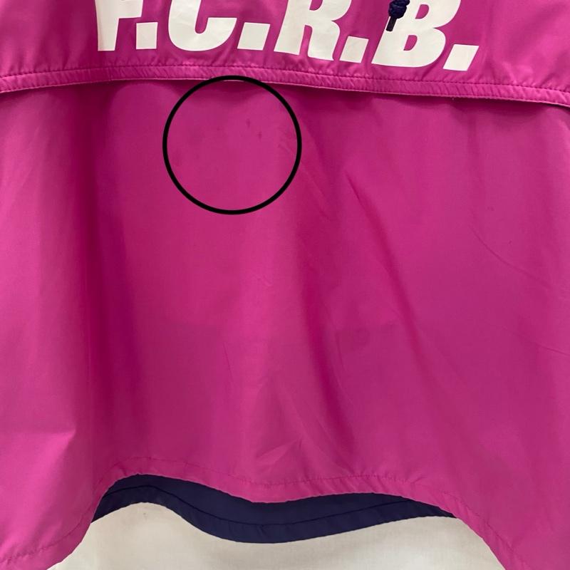 ブリストル BRISTOL ジャケット、上着 ジャンパー、ブルゾン FCRB-167012 アノラックパーカー PINK×NAVY M L ロゴ、文字 桃 / ピンク / pink X 紺 / ネイビー / navy メンズ USED 古着 中古 50140086