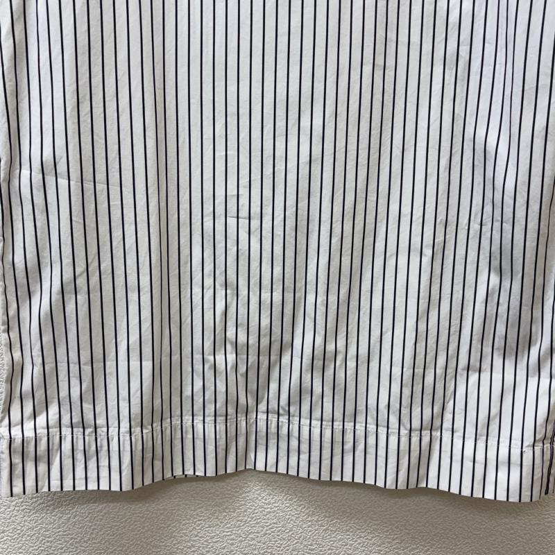 古着 USED ワンピース ミニスカート TOTEME トーテム 62-158-10-091443 ストライプ柄 バスク ボートネック ダブルカフス ワンピース M 白 / ホワイト / white X 黒 / ブラック / black レディース USED 古着 中古 50140129