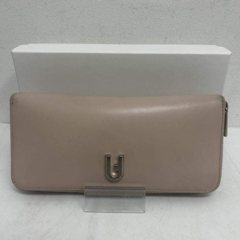 フルラ FURLA 財布 長財布 FURLA 長財布 ラウンドファスナー 財布 - ロゴ、文字 桃 / ピンク / pink レディース USED 古着 中古 50140187
