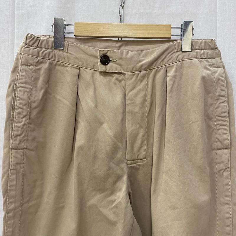 バーブァー Barbour パンツ チノパン 1902024 タック入り ワイドテーパードパンツ ベージュ M M 無地 ベージュ / ベージュ / beige メンズ USED 古着 中古 50140220