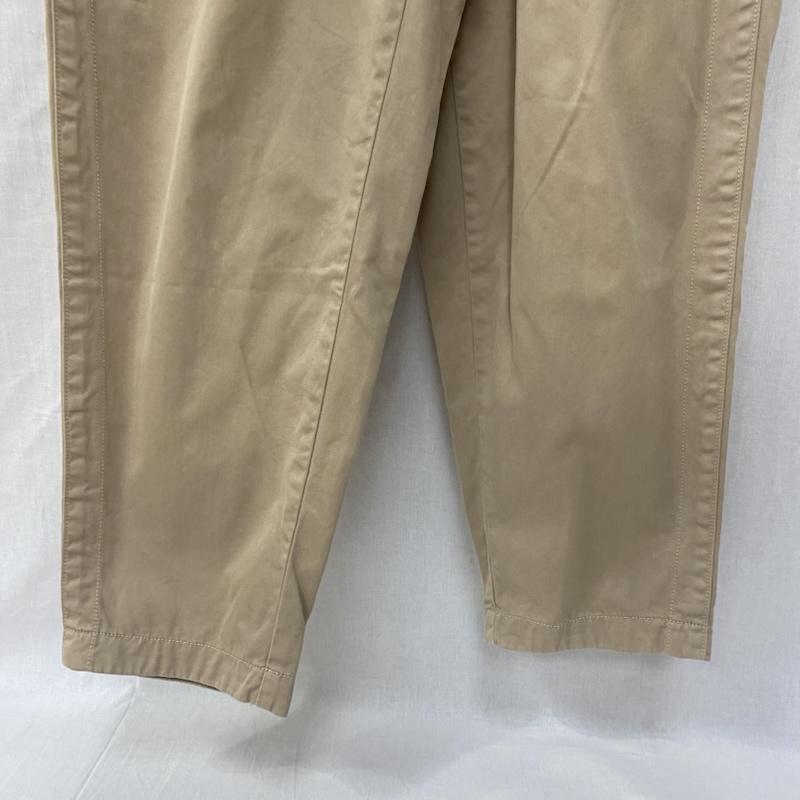 バーブァー Barbour パンツ チノパン 1902024 タック入り ワイドテーパードパンツ ベージュ M M 無地 ベージュ / ベージュ / beige メンズ USED 古着 中古 50140220