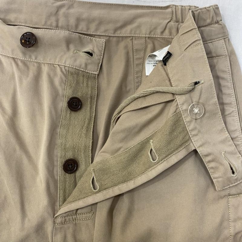 バーブァー Barbour パンツ チノパン 1902024 タック入り ワイドテーパードパンツ ベージュ M M 無地 ベージュ / ベージュ / beige メンズ USED 古着 中古 50140220