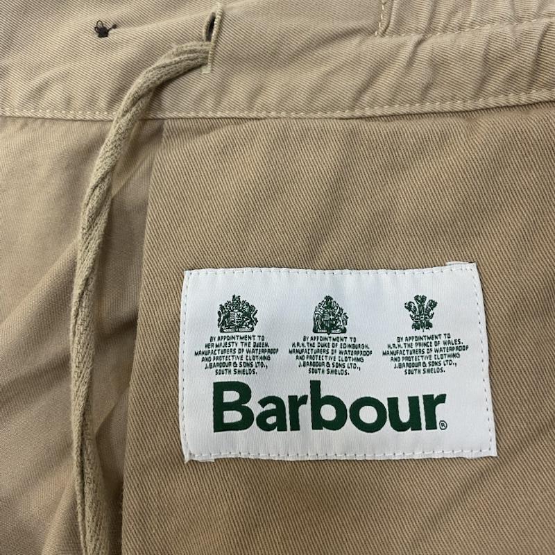 バーブァー Barbour パンツ チノパン 1902024 タック入り ワイドテーパードパンツ ベージュ M M 無地 ベージュ / ベージュ / beige メンズ USED 古着 中古 50140220