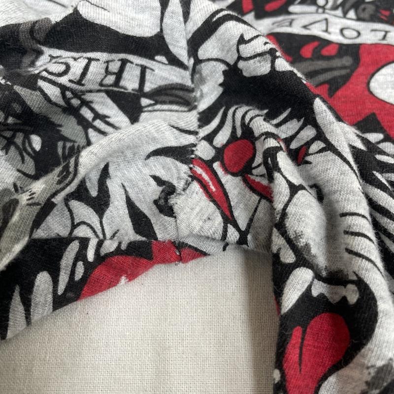 エドハーディー Ed Hardy レギンス、トレンカ レギンス、トレンカ レギンス トレーニングウェア 総柄 ハート ロゴ スカル プリント スポーツパンツ フィットネス 総柄 X スカル X プリント 白 / ホワイト / white X 黒 / ブラック / black X 灰 / グレー / gray X 赤 / レッド / red レディース USED 古着 中古 50140282