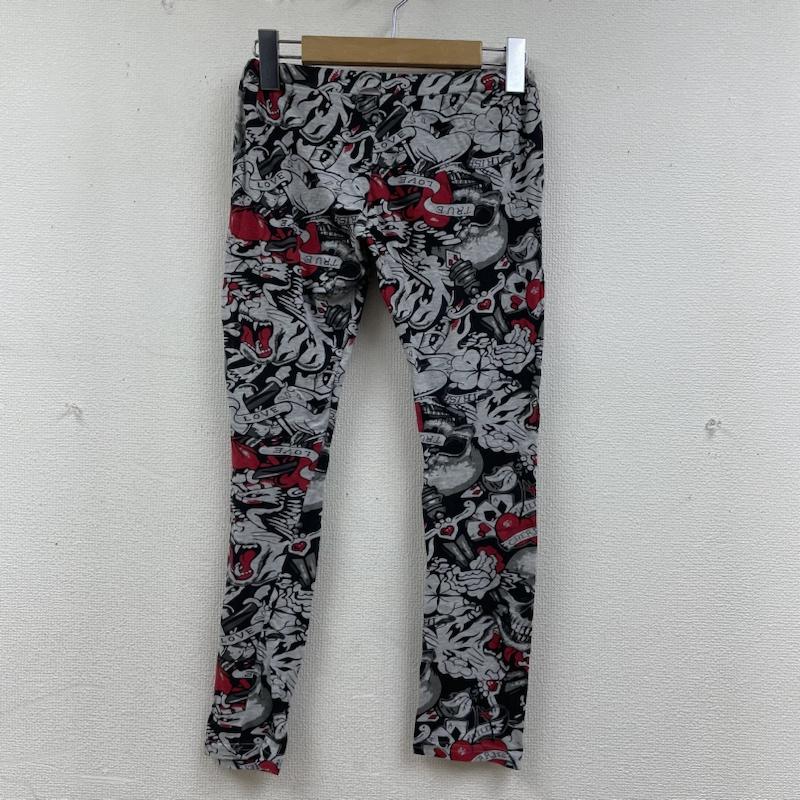 エドハーディー Ed Hardy レギンス、トレンカ レギンス、トレンカ レギンス トレーニングウェア 総柄 ハート ロゴ スカル プリント スポーツパンツ フィットネス 総柄 X スカル X プリント 白 / ホワイト / white X 黒 / ブラック / black X 灰 / グレー / gray X 赤 / レッド / red レディース USED 古着 中古 50140282