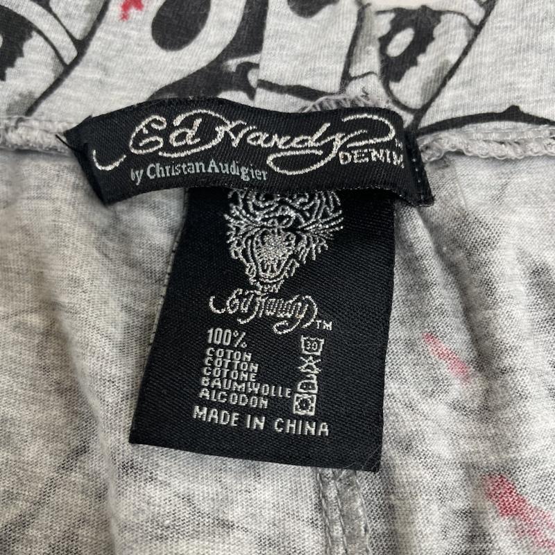 エドハーディー Ed Hardy レギンス、トレンカ レギンス、トレンカ レギンス トレーニングウェア 総柄 ハート ロゴ スカル プリント スポーツパンツ フィットネス 総柄 X スカル X プリント 白 / ホワイト / white X 黒 / ブラック / black X 灰 / グレー / gray X 赤 / レッド / red レディース USED 古着 中古 50140282