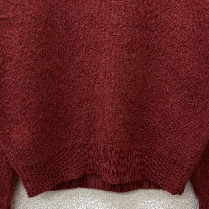 ステューシー STUSSY ニット、セーター 長袖 8 BALL HEAVY BRUSHED MOHAIR SWEATER 8ボール バックロゴ クルーネック モヘア混 ニット セーター 赤 レッド M 赤 / レッド / red メンズ USED 古着 中古 50140295