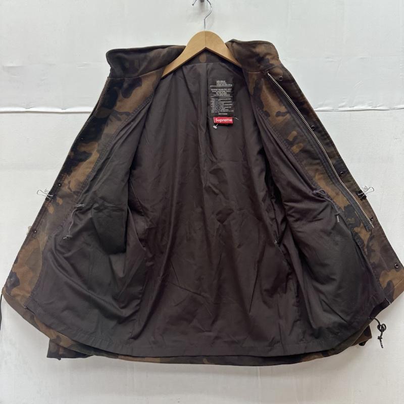 シュプリーム Supreme ジャケット、上着 フライトジャケット 00s M-65 WATERPROOF 迷彩 フィールド ジャケット 041003 L 茶 / ブラウン / brown X マルチカラー / マルチカラー / multicolor メンズ USED 古着 中古 50140306