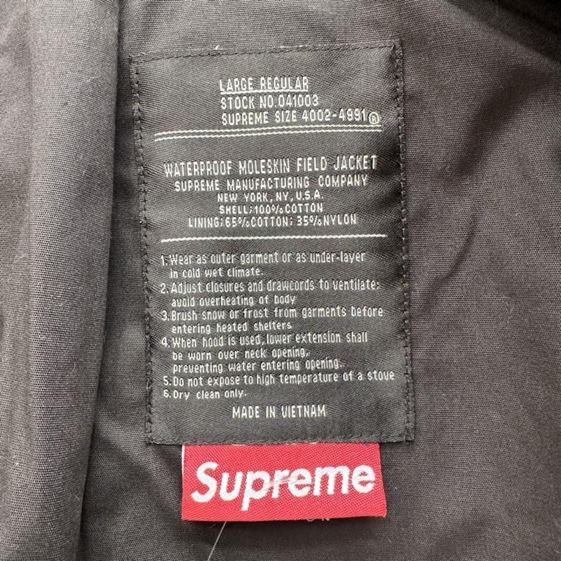 シュプリーム Supreme ジャケット、上着 フライトジャケット 00s M-65 WATERPROOF 迷彩 フィールド ジャケット 041003 L 茶 / ブラウン / brown X マルチカラー / マルチカラー / multicolor メンズ USED 古着 中古 50140306
