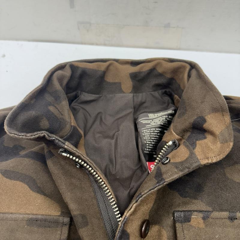 シュプリーム Supreme ジャケット、上着 フライトジャケット 00s M-65 WATERPROOF 迷彩 フィールド ジャケット 041003 L 茶 / ブラウン / brown X マルチカラー / マルチカラー / multicolor メンズ USED 古着 中古 50140306