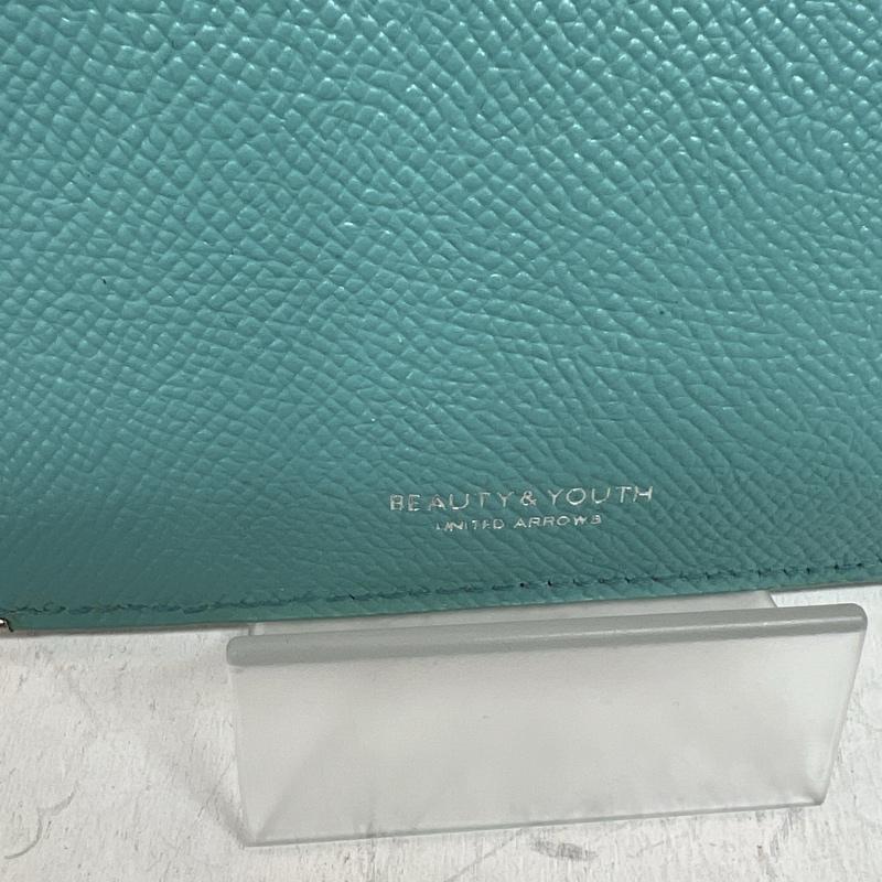 ビューティアンドユースユナイテッドアローズ BEAUTY&YOUTH UNITED ARROWS 財布 コンパクト財布 コインケース カードケース - 水色 / ライトブルー / X 緑 / グリーン / green レディース USED 古着 中古 50140326