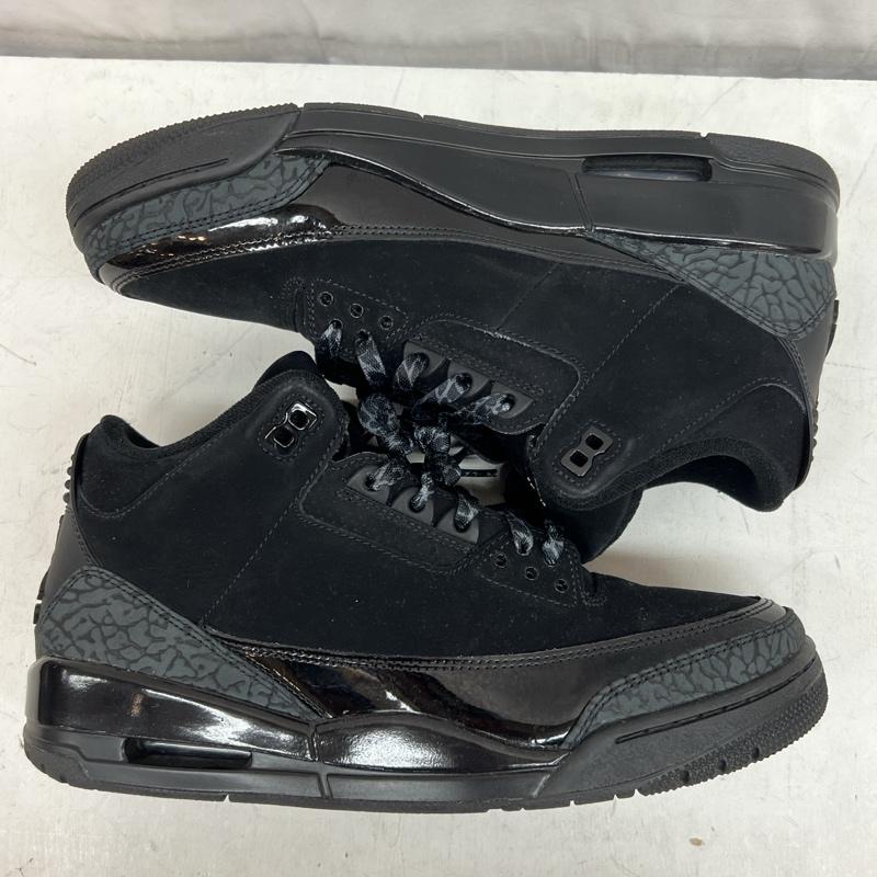 ナイキ NIKE スニーカー スニーカー AIR JORDAN 3 RETRO CT8532-001 エアジョーダン ブラックキャット 28.0cm 黒 / ブラック / black メンズ USED 古着 中古 50140329