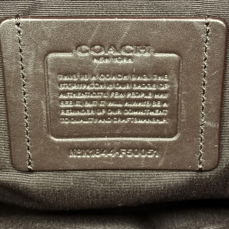 コーチ COACH メッセンジャーバッグ メッセンジャーバッグ コーチ メンズ ハドソン スモール メッセンジャーバッグ シグネチャー キャンバス F50051 - 黒 / ブラック / black メンズ USED 古着 中古 50140350