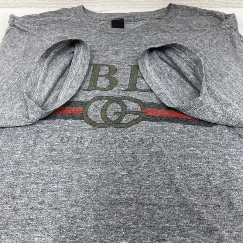 オベイ OBEY Tシャツ 半袖 90s 半袖 Tシャツ 霜降り灰 90年代 旧タグ Shirt ロゴ プリント XL ロゴ、文字 X プリント 灰 / グレー / gray メンズ USED 古着 中古 50140366