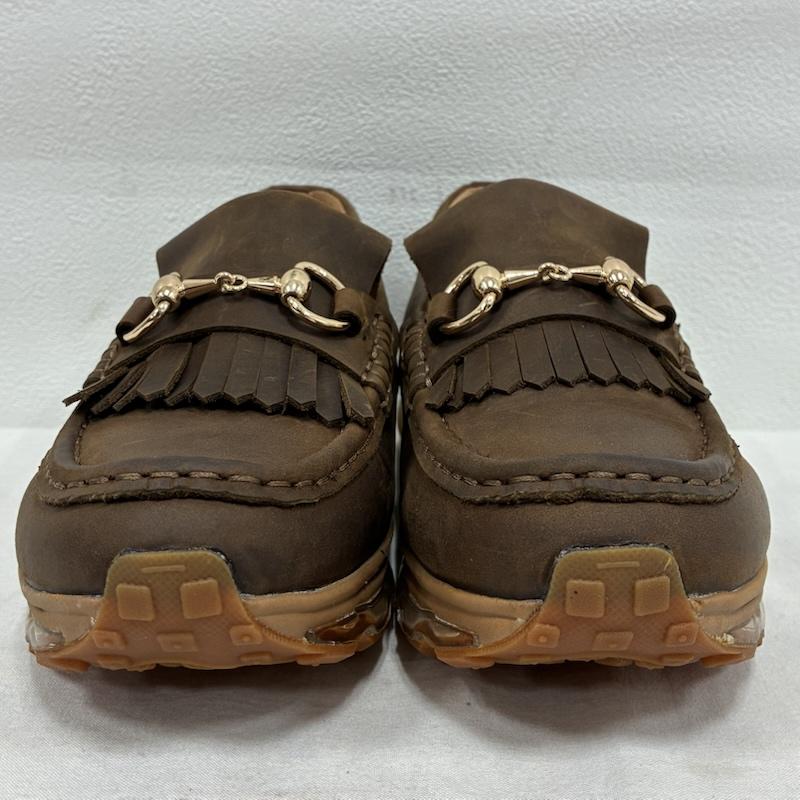 トモアンドシーオー Tomo & Co ローファー ローファー TM-SHOES-0006 レザー ガム エアーソール ビット ローファー 厚底 24.0cm 茶 / ブラウン / brown レディース USED 古着 中古 50140408