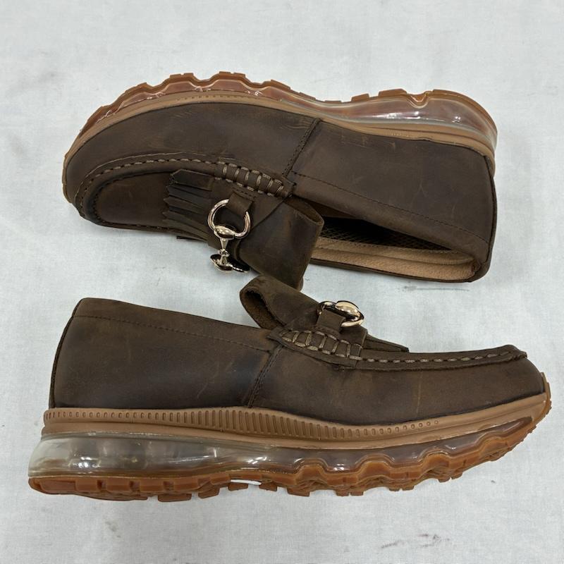 トモアンドシーオー Tomo & Co ローファー ローファー TM-SHOES-0006 レザー ガム エアーソール ビット ローファー 厚底 24.0cm 茶 / ブラウン / brown レディース USED 古着 中古 50140408