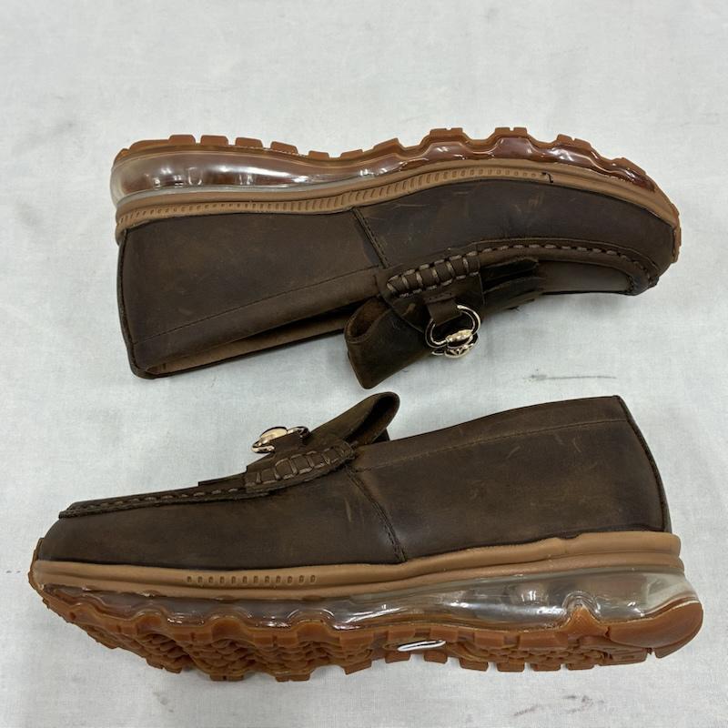 トモアンドシーオー Tomo & Co ローファー ローファー TM-SHOES-0006 レザー ガム エアーソール ビット ローファー 厚底 24.0cm 茶 / ブラウン / brown レディース USED 古着 中古 50140408