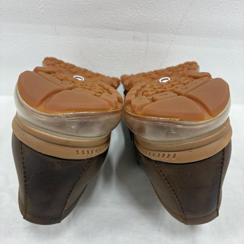 トモアンドシーオー Tomo & Co ローファー ローファー TM-SHOES-0006 レザー ガム エアーソール ビット ローファー 厚底 24.0cm 茶 / ブラウン / brown レディース USED 古着 中古 50140408